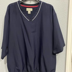 Cutter & Buck Gold Shirt Windbreaker / XL / Dark Navy Blue